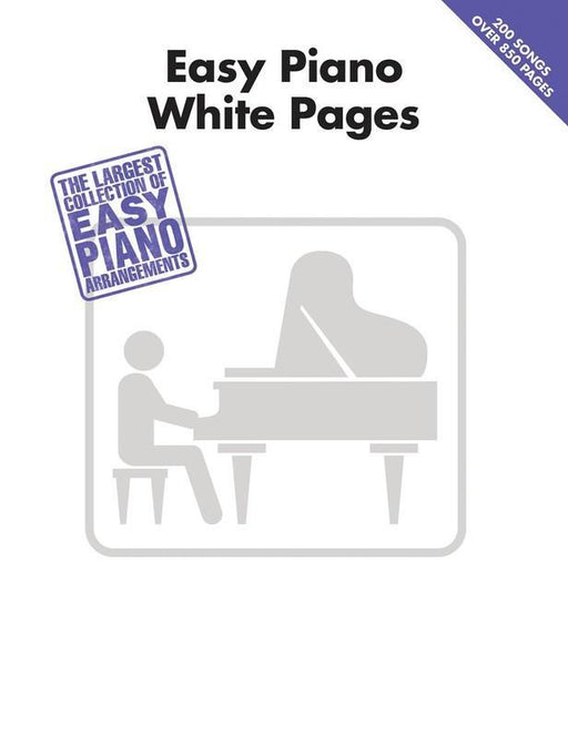 Easy Piano White Pages-Songbooks-Hal Leonard-Engadine Music