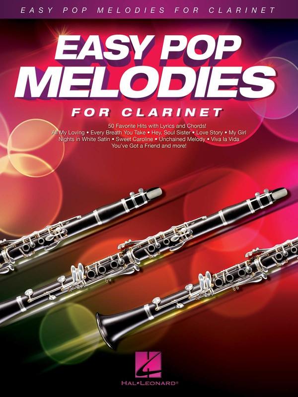 Easy Pop Melodies for Clarinet-Woodwind-Hal Leonard-Engadine Music