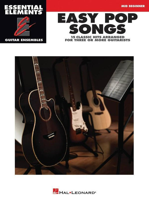 Easy Pop Songs, Guitar Ensemble-Guitar & Folk-Hal Leonard-Engadine Music