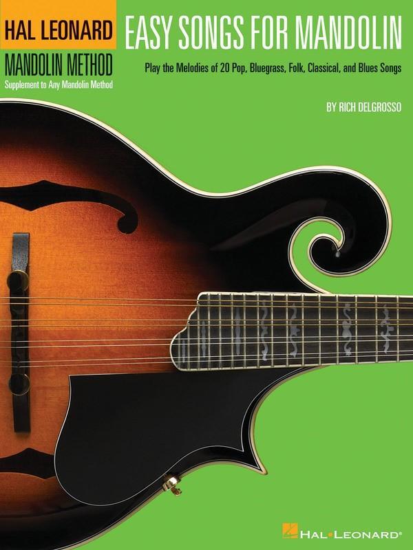 Easy Songs for Mandolin-Guitar & Folk-Hal Leonard-Engadine Music