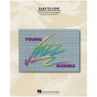 Easy to Love, Cole Porter Arr. Sammy Nestico Stage Band Chart Grade 3-Stage Band chart-Hal Leonard-Engadine Music