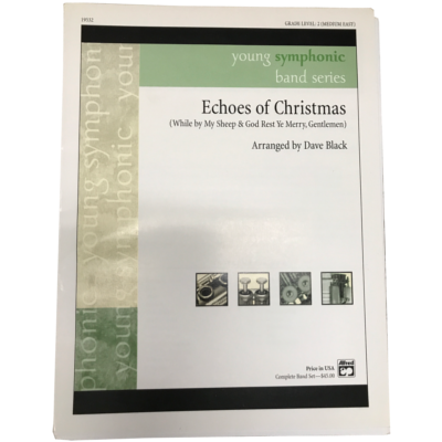 Echoes of Christmas, Dave Black Concert Band Chart Grade 2-Concert Band Chart-Alfred-Engadine Music