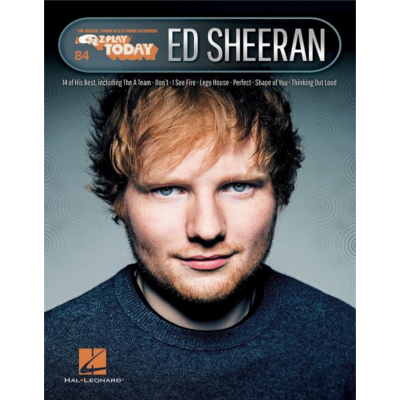 Ed Sheeran - 14 of His Best E-Z Play Today Volume 84, Piano-Piano & Keyboard-Hal Leonard-Engadine Music