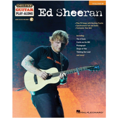 Ed Sheeran Deluxe Guitar Play-Along Volume 9-Guitar & Folk-Hal Leonard-Engadine Music