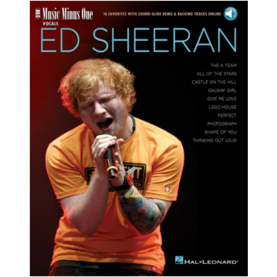 Ed Sheeran - Music Minus One Vocals-Vocal-Hal Leonard-Engadine Music