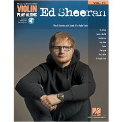 Ed Sheeran Violin Play-Along Volume 75-Strings-Hal Leonard-Engadine Music