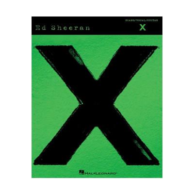 Ed Sheeran - X Piano, Vocal & Guitar-Songbooks-Hal Leonard-Engadine Music