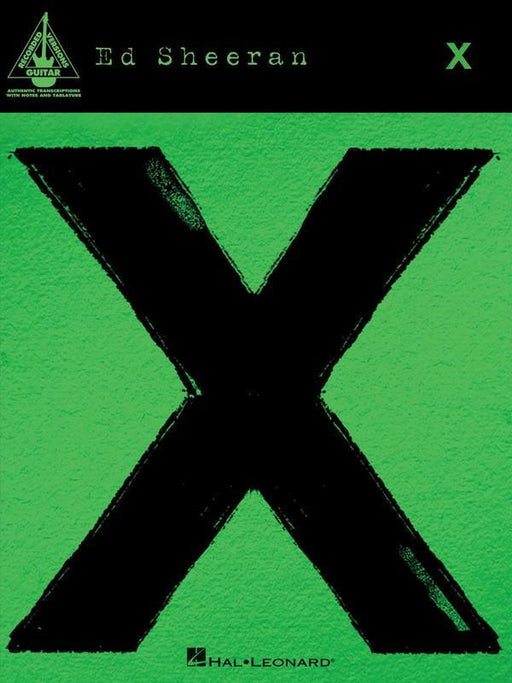 Ed Sheeran - X-Songbooks-Hal Leonard-Engadine Music