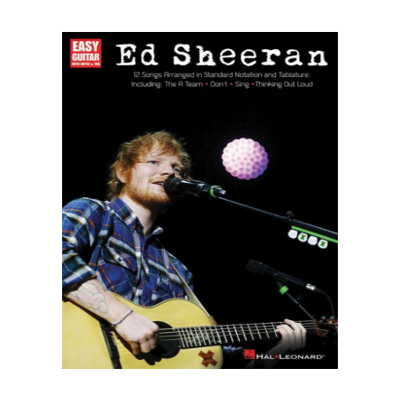 Ed Sheeran for Easy Guitar with Notes & Tab-Songbooks-Hal Leonard-Engadine Music