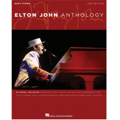 Elton John Anthology - 2nd Edition Easy Piano-Piano & Keyboard-Hal Leonard-Engadine Music
