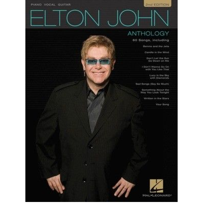Elton John Anthology - 2nd Edition Piano, Vocal, Guitar-piano, vocal, guitar-Hal Leonard-Engadine Music