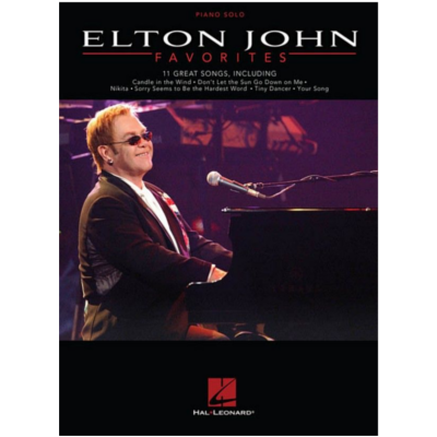 Elton John Favorites Piano-Piano & Keyboard-Hal Leonard-Engadine Music