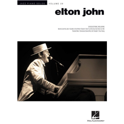 Elton John Jazz Piano-Piano & Keyboard-Hal Leonard-Engadine Music