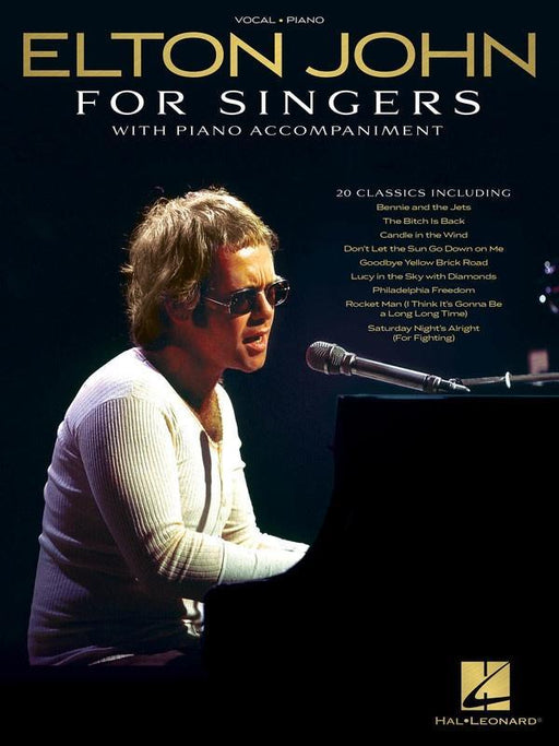 Elton John for Singers, Piano & Vocal-Piano & Vocal-Hal Leonard-Engadine Music