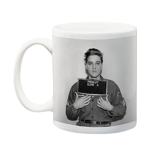 Elvis Presley - Enlistment Mug-Giftware-Aquarius-Engadine Music