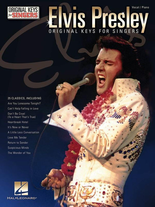 Elvis Presley - Original Keys for Singers-Songbooks-Hal Leonard-Engadine Music