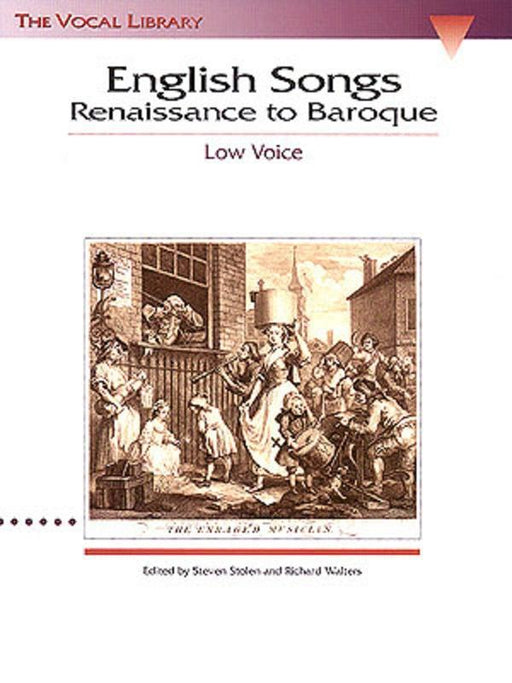 English Songs: Renaissance to Baroque, Low Voice-Vocal-Hal Leonard-Engadine Music
