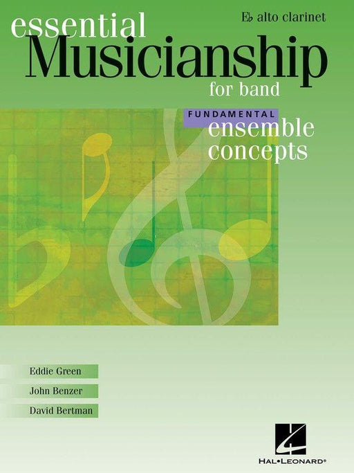 Ensemble Concepts for Band Fundamental Level - Alto Clarinet-Band Method-Hal Leonard-Engadine Music