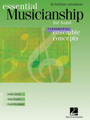 Ensemble Concepts for Band Fundamental Level - Baritone Saxophone-Band Method-Hal Leonard-Engadine Music