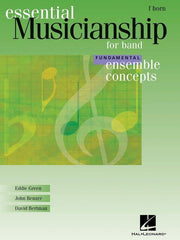 Ensemble Concepts for Band Fundamental Level - French Horn-Band Method-Hal Leonard-Engadine Music