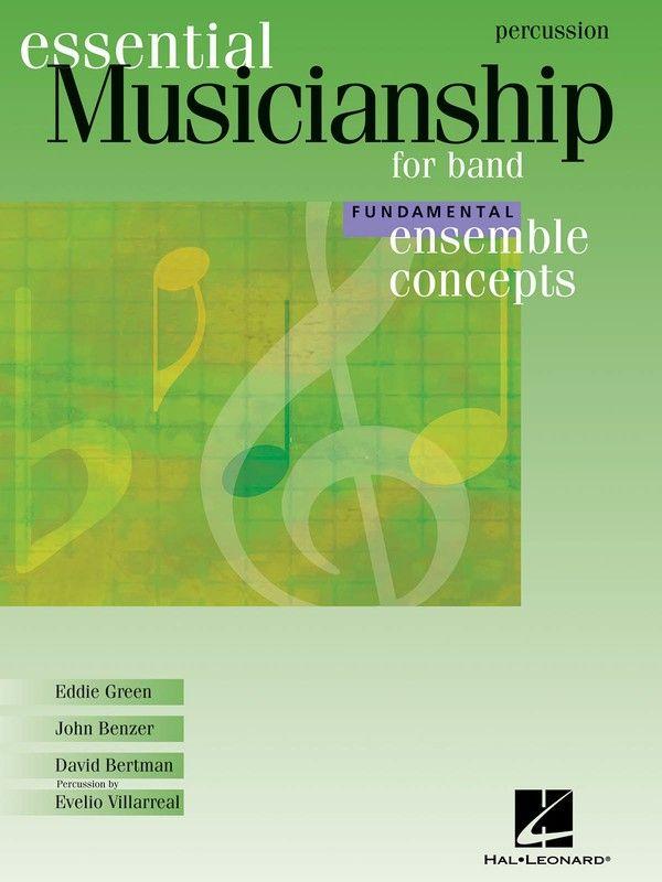 Ensemble Concepts for Band Fundamental Level - Percussion-Band Method-Hal Leonard-Engadine Music