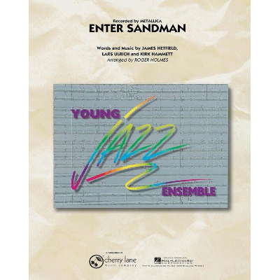 Enter Sandman, Arr. Roger Holmes Stage Band Chart Grade 3-Stage Band chart-Hal Leonard-Engadine Music