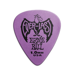 Ernie Ball 1.0mm Purple Everlast Picks (12 Pack)
