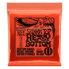 Ernie Ball Skinny Top Heavy Bottom Slinky Nickel Wound Electric Guitar Strings - 10-52 Gauge