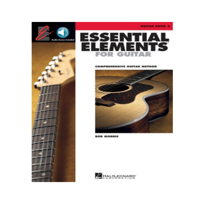 Essential Elements Guitar Book 2 - Book & Online Audio-Guitar & Folk-Hal Leonard-Engadine Music