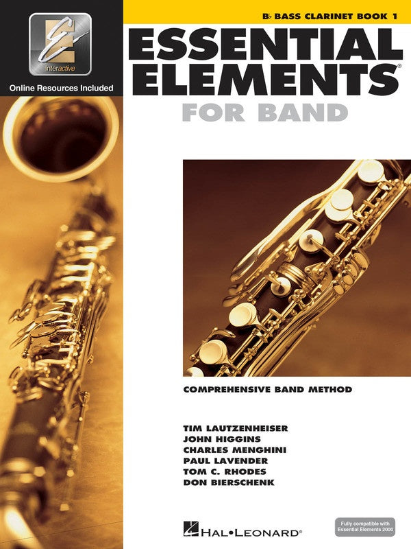 Essential Elements for Band Book 1 - Bass Clarinet