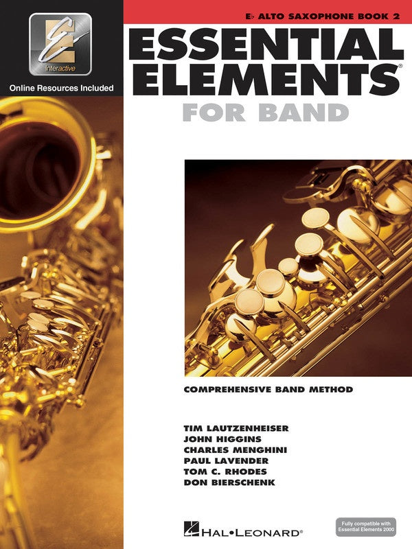 Essential Elements for Band Book 2 - Alto Saxophone