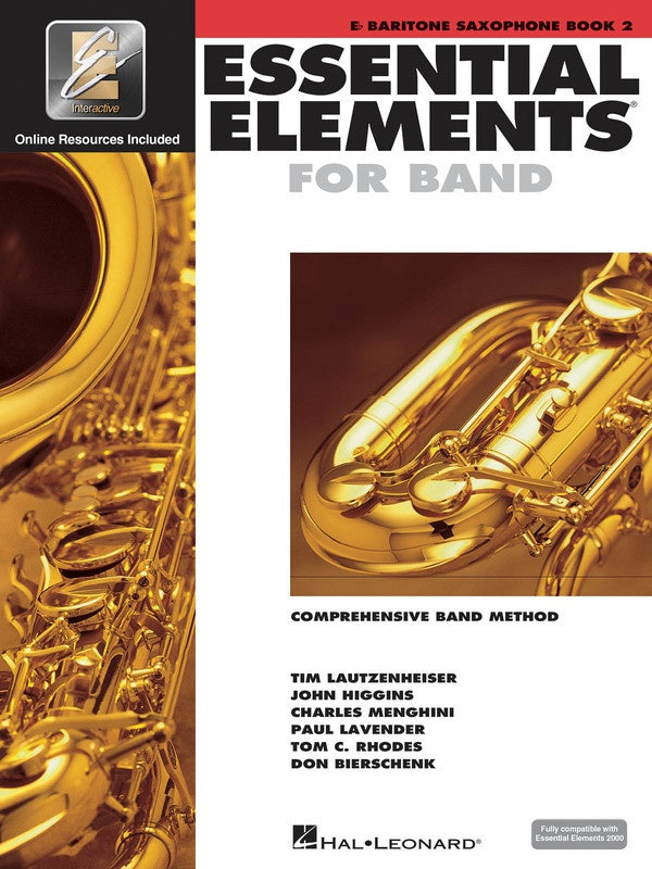 Essential Elements for Band Book 2 - Baritone Saxophone