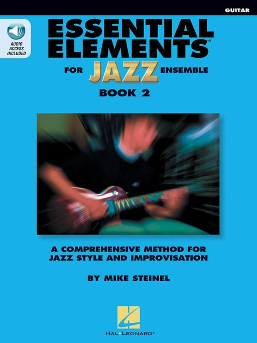 Essential Elements for Jazz Ensemble Book 2 - Guitar-Jazz Band Method-Hal Leonard-Engadine Music