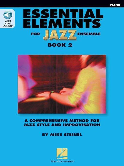 Essential Elements for Jazz Ensemble Book 2 - Piano-Jazz Band Method-Hal Leonard-Engadine Music