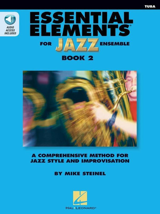 Essential Elements for Jazz Ensemble Book 2 - Tuba-Jazz Band Method-Hal Leonard-Engadine Music