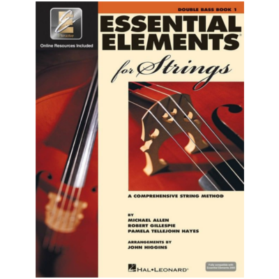 Essential Elements for Strings Book 1 - Double Bass-String Orchestra-Hal Leonard-Engadine Music