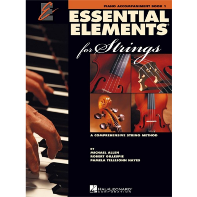 Essential Elements for Strings Book 1 - Piano Accompaniment-String Orchestra-Hal Leonard-Engadine Music