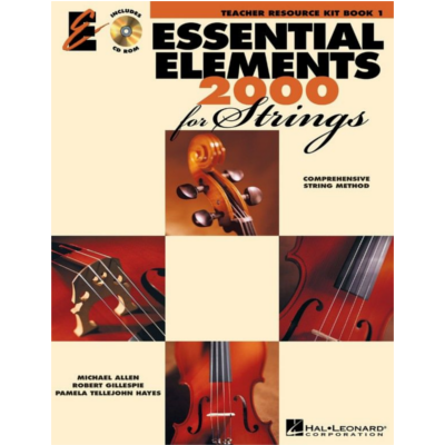 Essential Elements for Strings Book 1 - Teacher Resource Kit-String Orchestra-Hal Leonard-Engadine Music