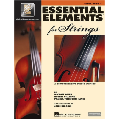 Essential Elements for Strings Book 1 - Viola-String Orchestra-Hal Leonard-Engadine Music