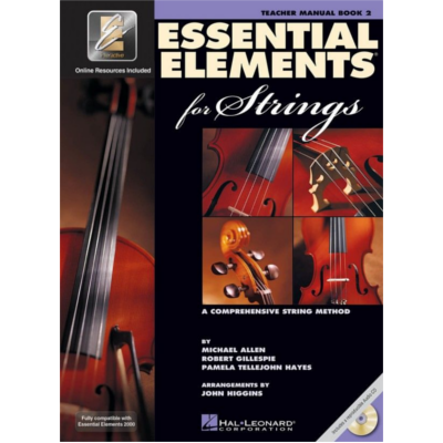 Essential Elements for Strings Book 2 - Teacher's Manual-String Orchestra-Hal Leonard-Engadine Music