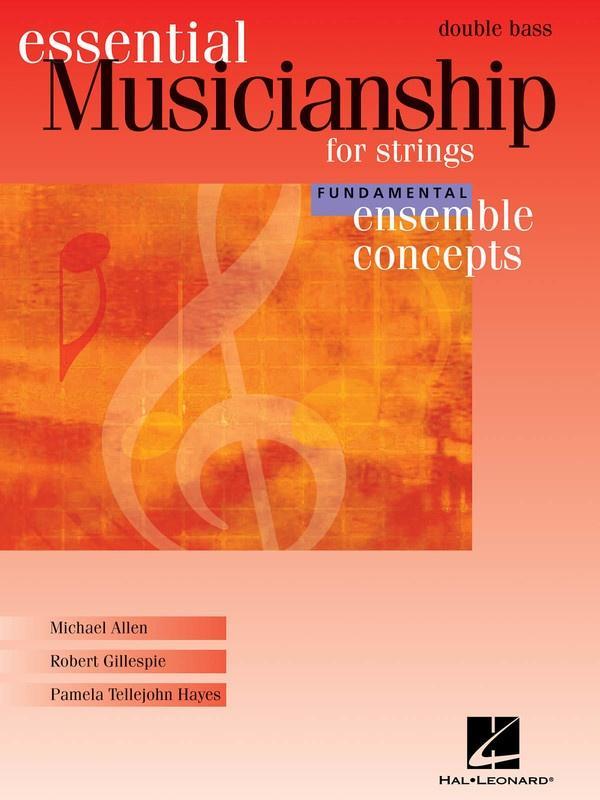 Essential Musicianship for Strings Ensemble Concepts Fundamental - Double Bass-Strings Me-Hal Leonard-Engadine Music