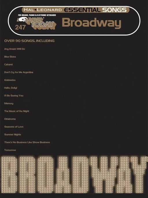 Essential Songs - Broadway, E-Z Play