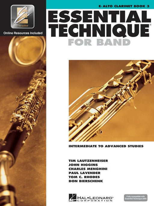 Essential Technique For Band Book 3 - Alto Clarinet
