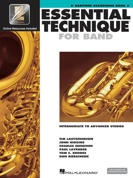 Essential Technique For Band Book 3 - Baritone Saxophone