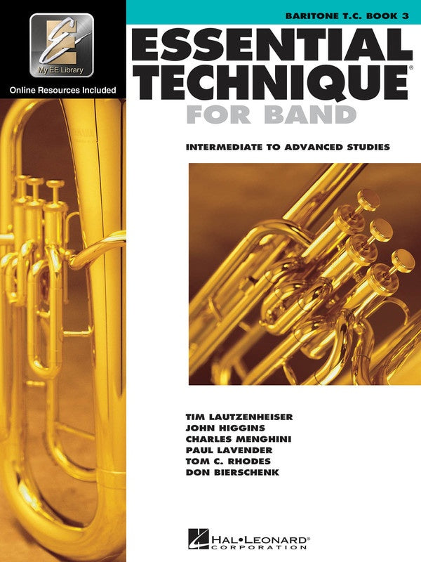 Essential Technique For Band Book 3 - Baritone TC