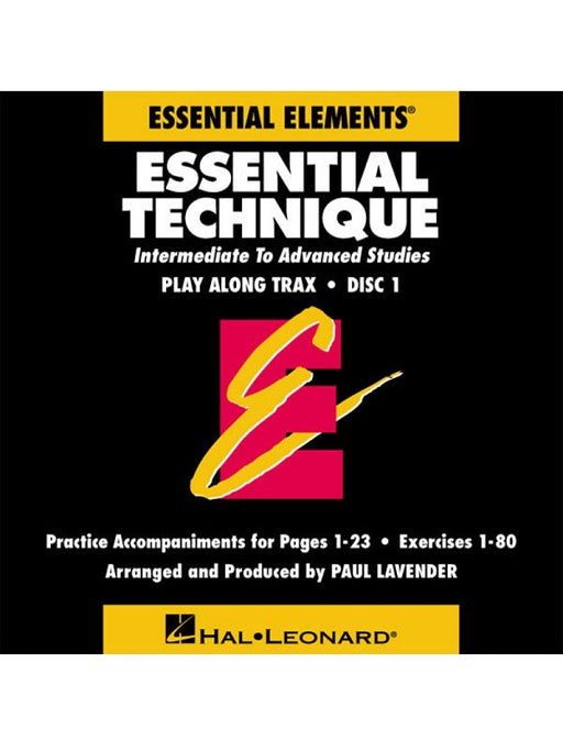 Essential Technique - Play Along Trax Disc 1
