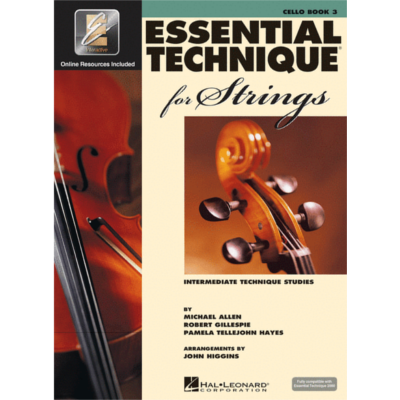 Essential Technique for Strings Book 3 - Cello-String Orchestra-Hal Leonard-Engadine Music