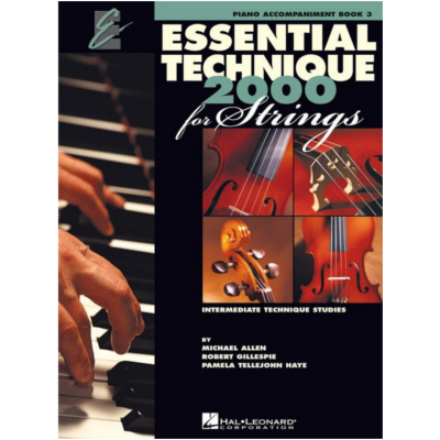 Essential Technique for Strings Book 3 - Piano Accompaniment-String Orchestra-Hal Leonard-Engadine Music