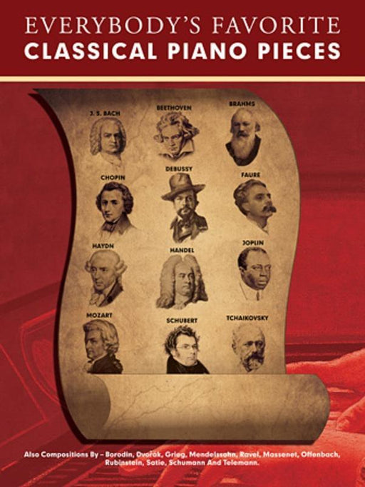 Everybody's Favorite Classical Piano Pieces-Piano & Keyboard-Hal Leonard-Engadine Music