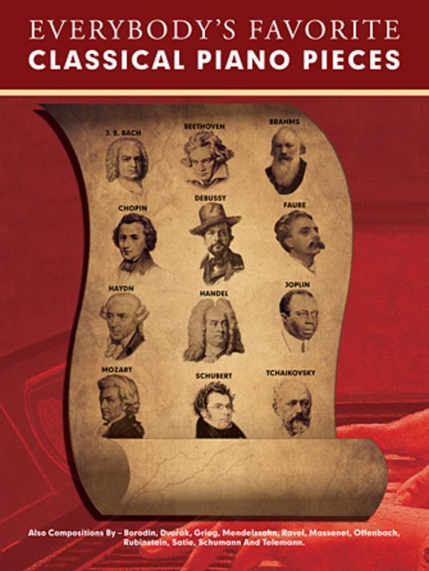 Everybody's Favorite Classical Piano Pieces-Piano & Keyboard-Hal Leonard-Engadine Music